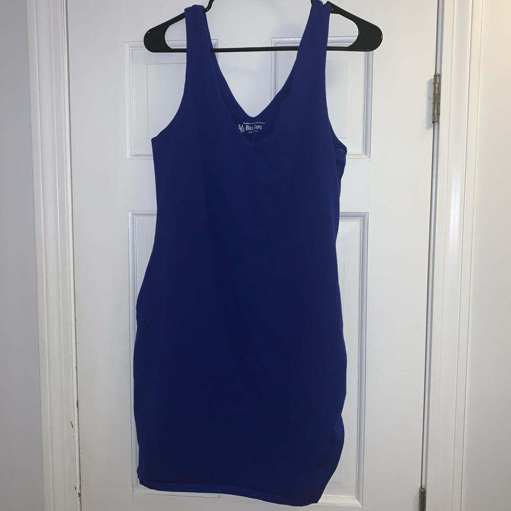 Blue Bra-Top by Victoria’s Secret) Fitted Dress